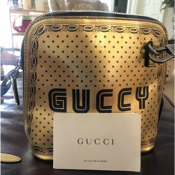 Gucci Handbags - Authentic Gucci SegaCrossbody Bag